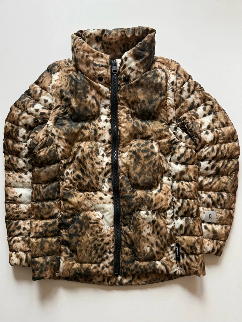 Reima x WWF Girls Veke Ilves Jacket, Lynx Print - Size 6Y